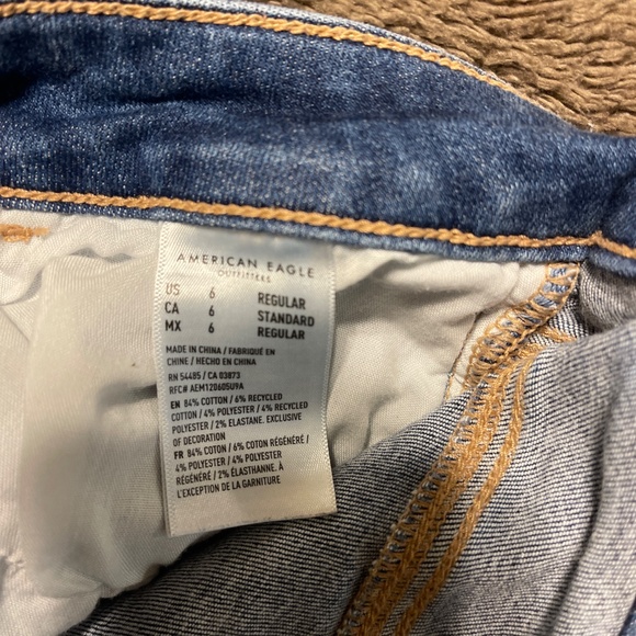 American Eagle Hi-Rise Jeggings size 6 - Picture 4 of 4
